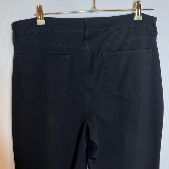 NYDJ Marilyn Straight Pants in Ponte Knit. Size 12P - Picture 7 of 12